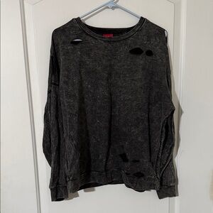 Daytrip Black Knit Top
